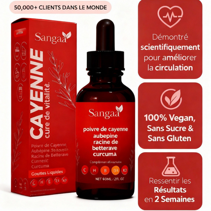 Extrait Liquide de Poivre de Cayenne